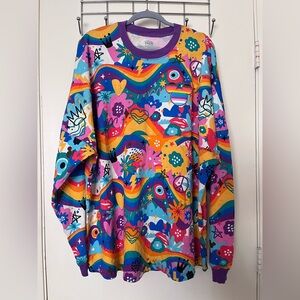 Disney Pride Colorful Graphic Sweatshirt